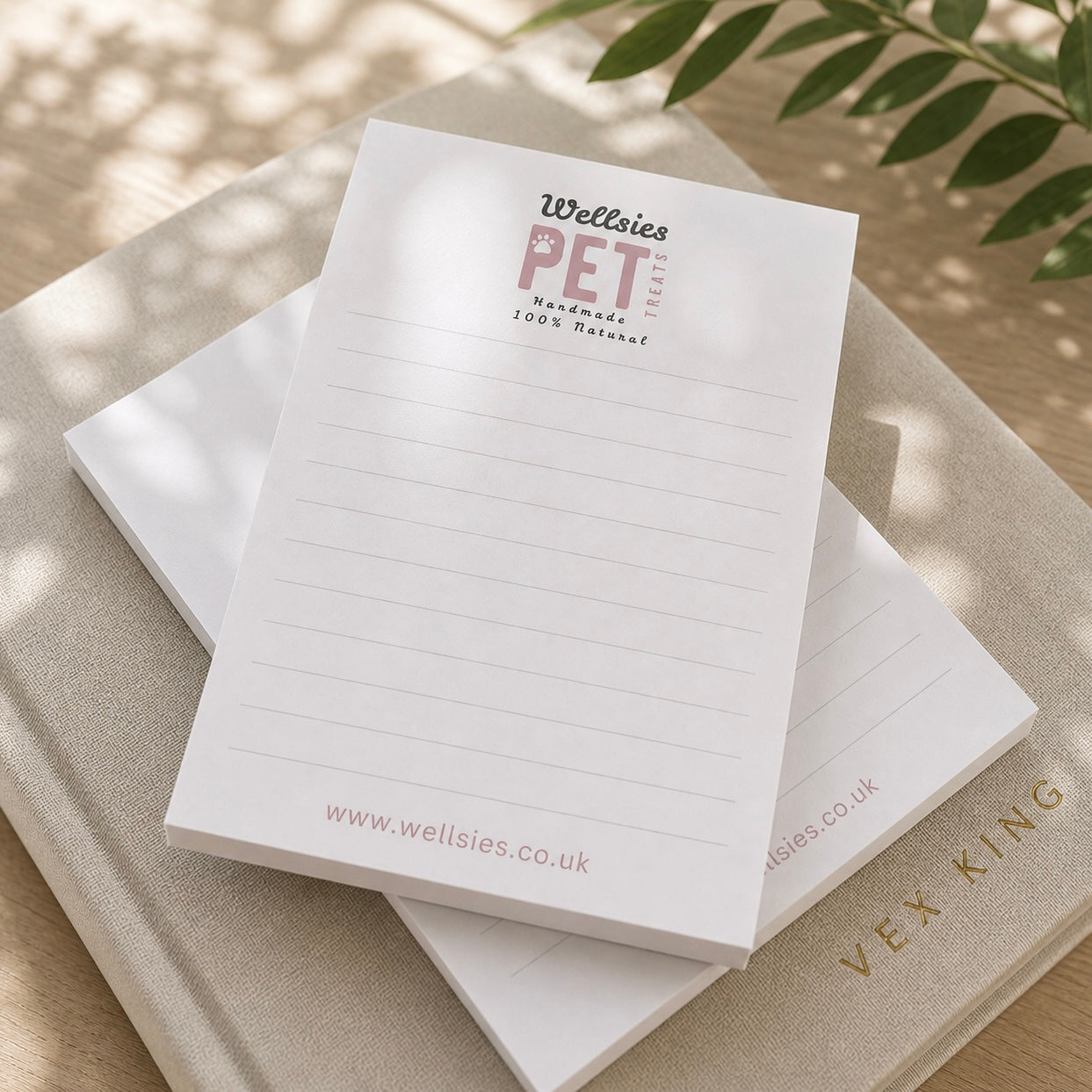 Custom A6 Tear-Off Notepad