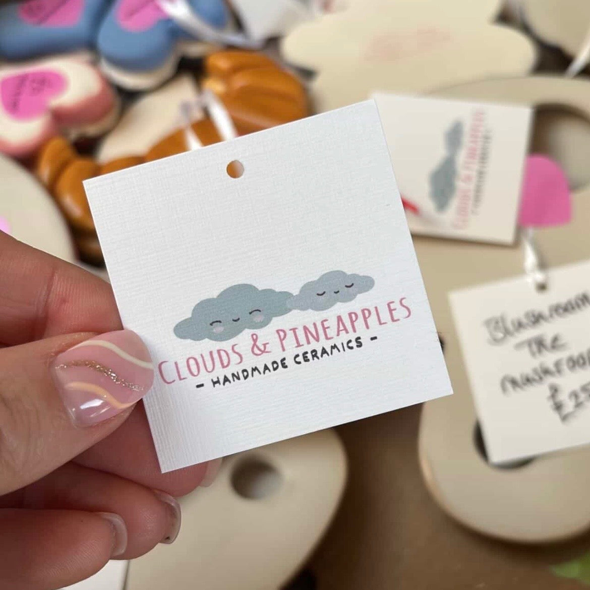 Custom Square Hang Tags