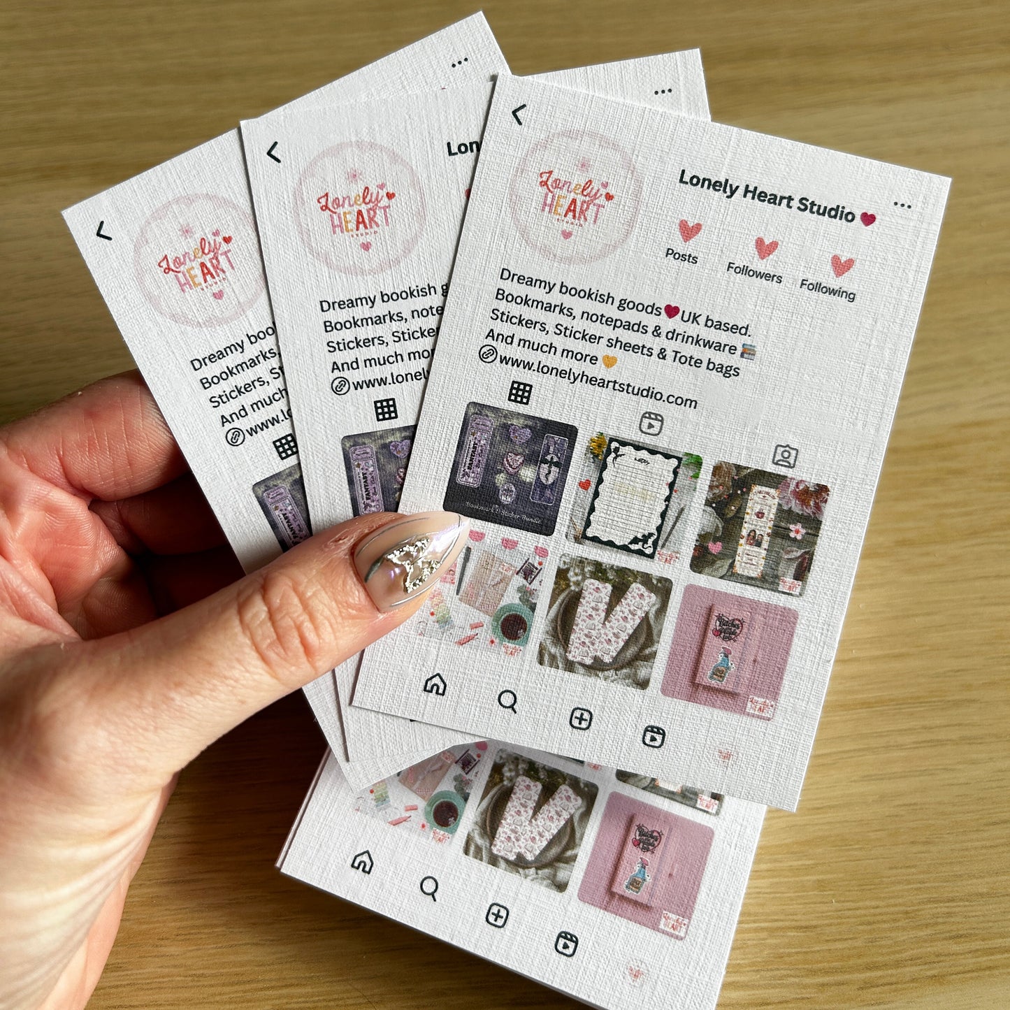 Instagram Business Cards