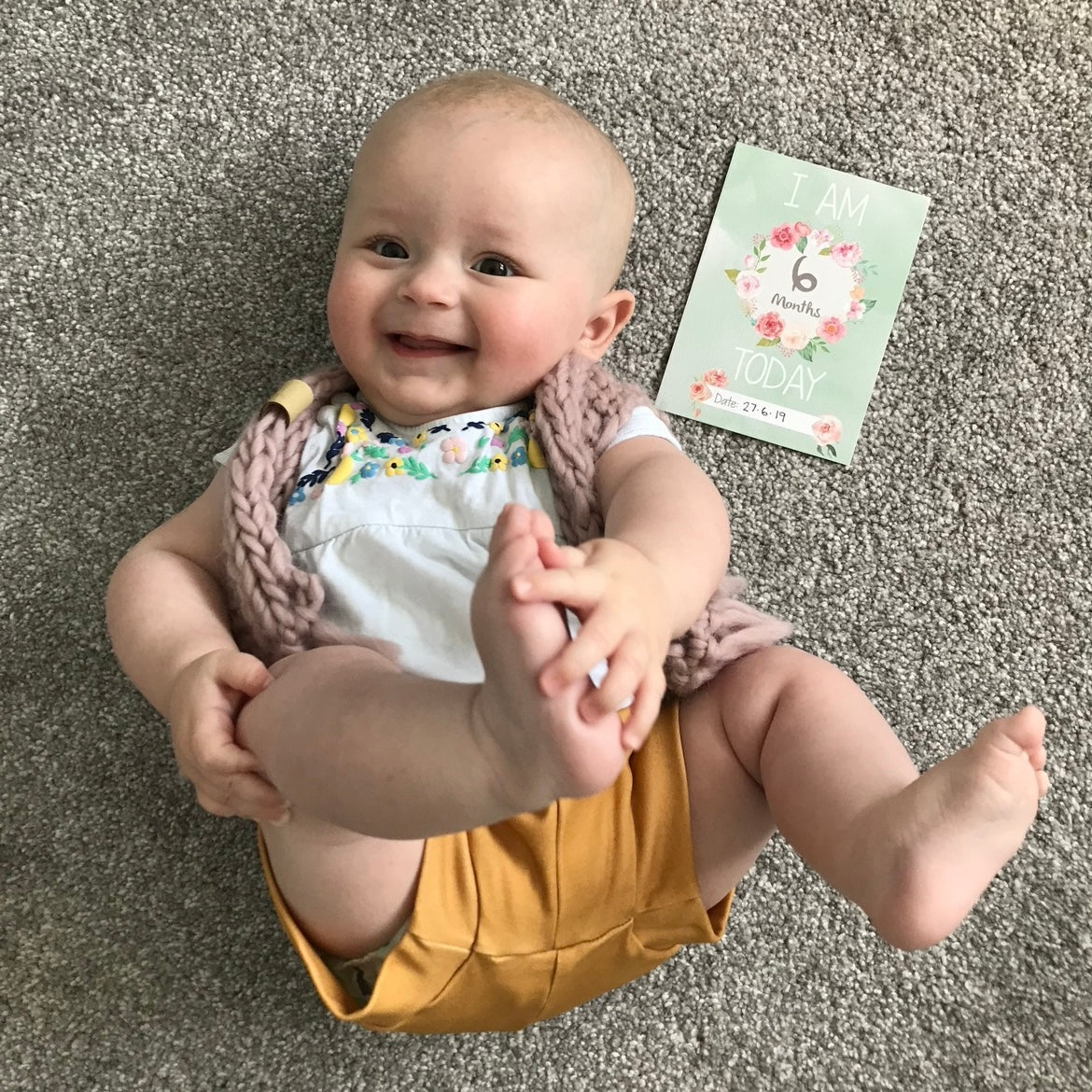 Baby Milestone Cards