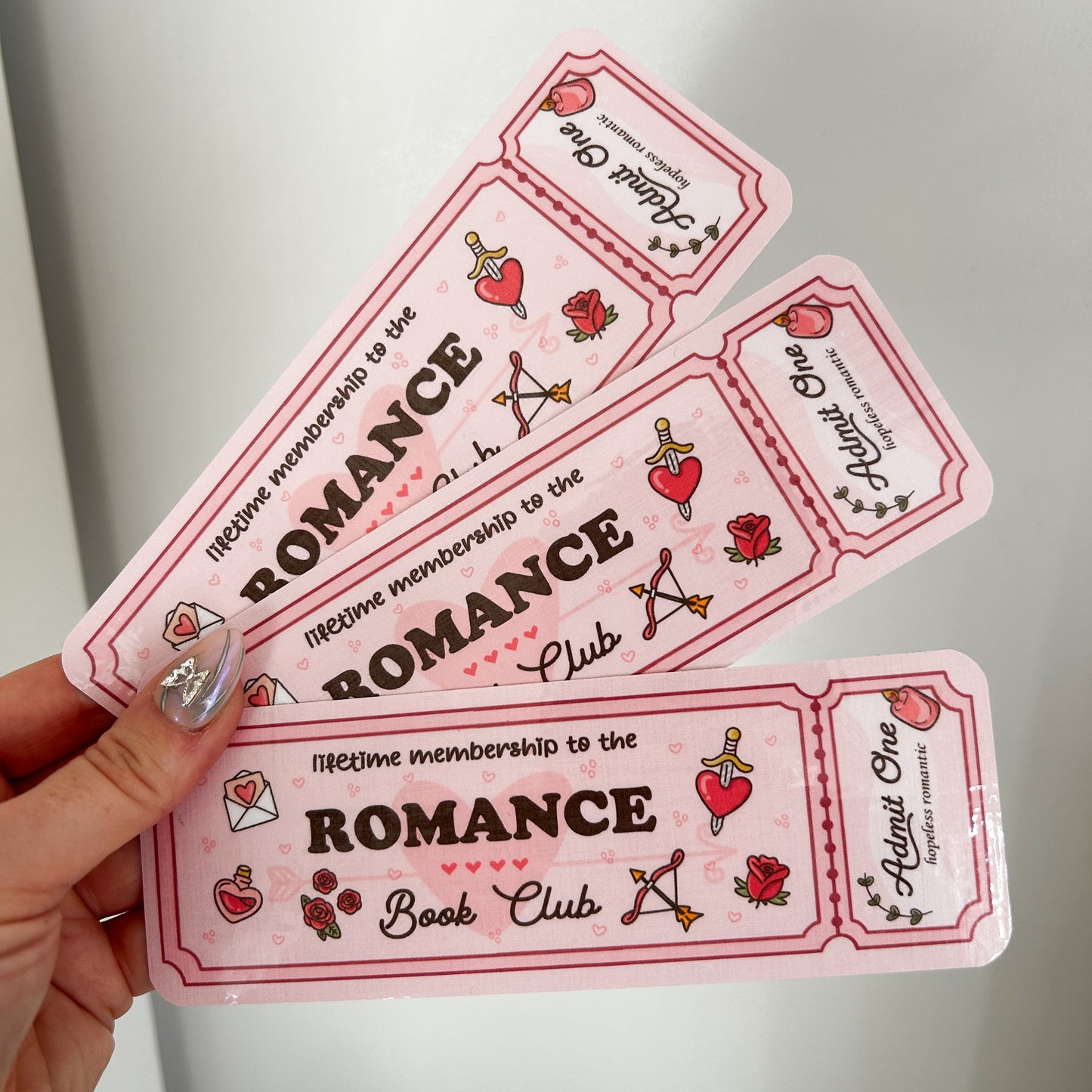 "Romance Book Club" Bookmark