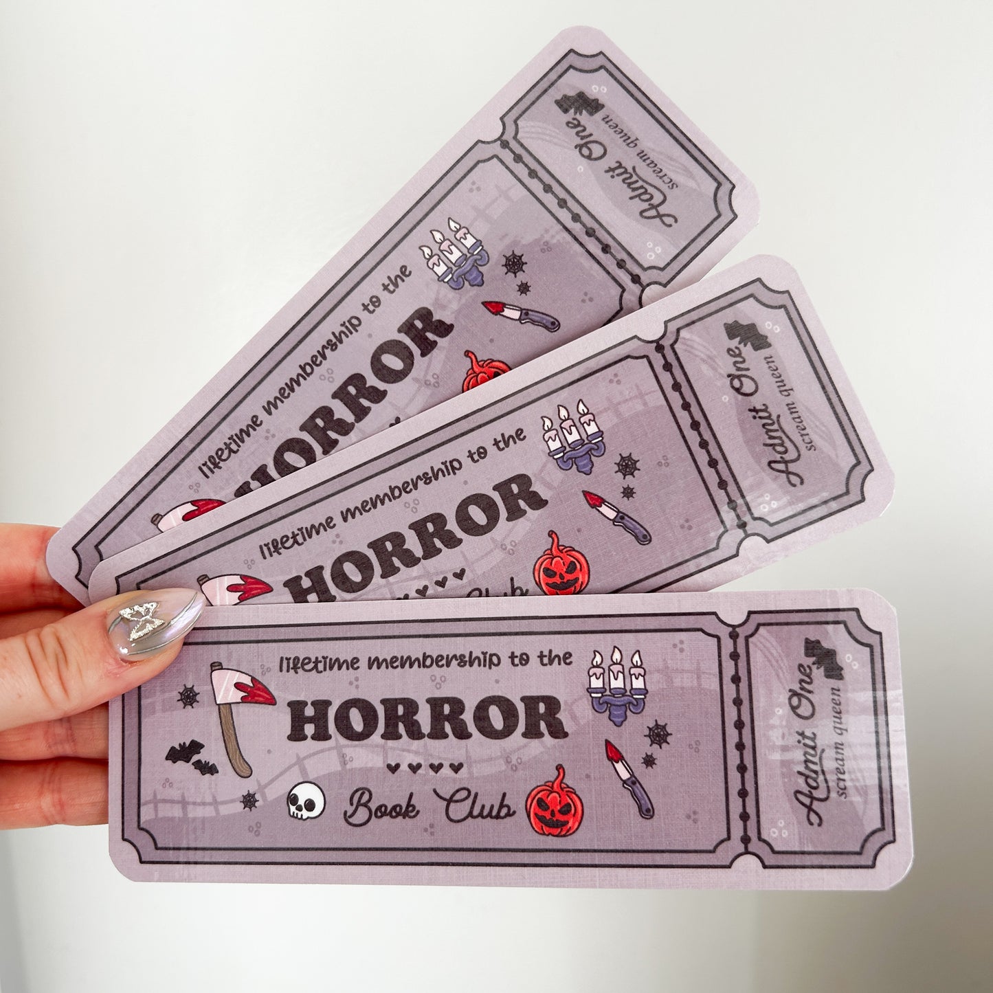 "Horror Book Club" Bookmark