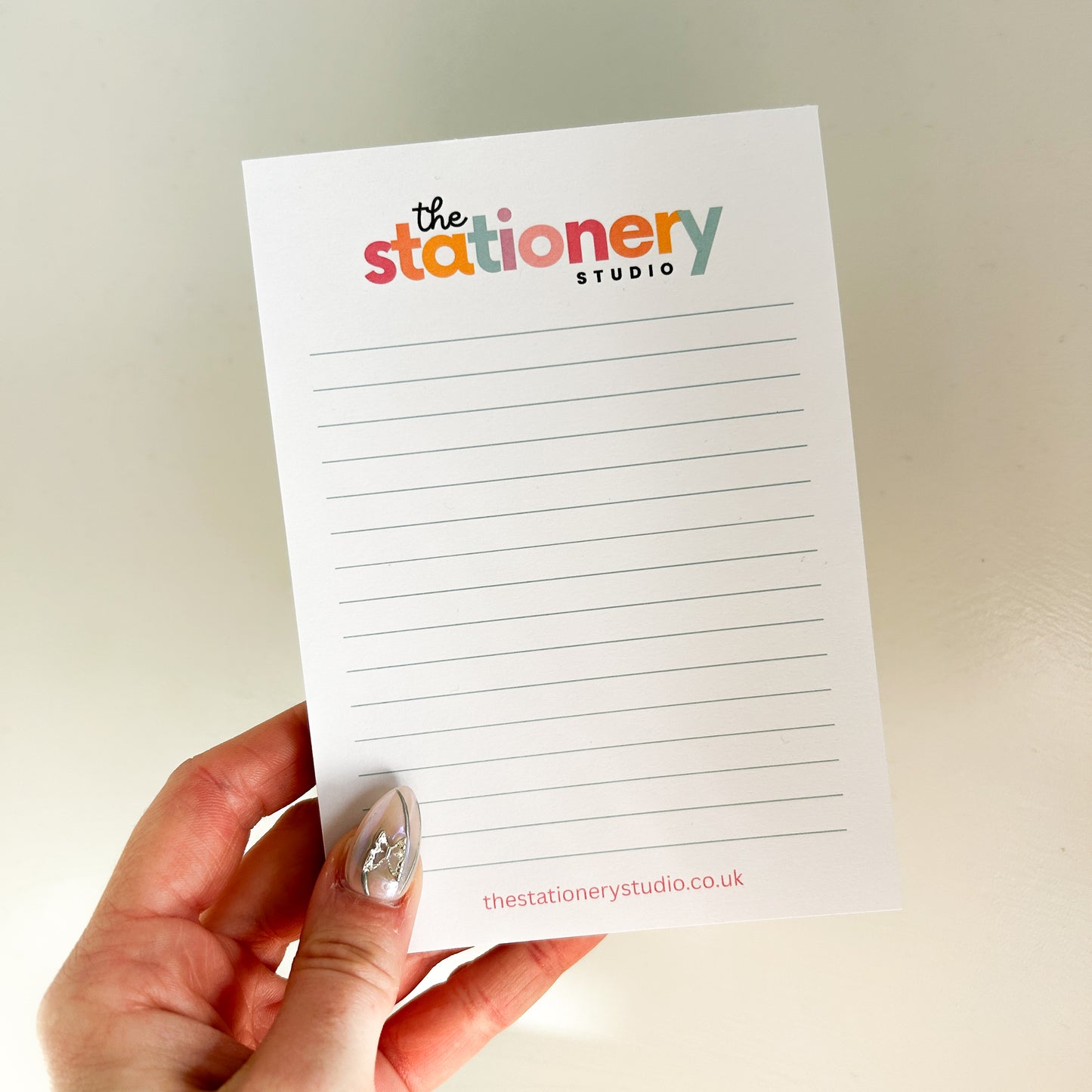 Custom A6 Notepad ~ Personalised with Your Brand