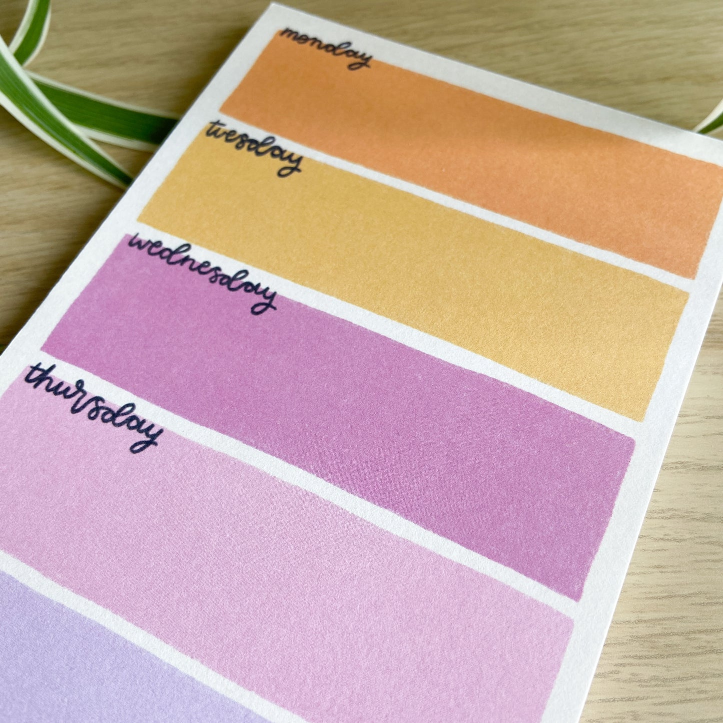 Magnetic Weekly To Do List Pad