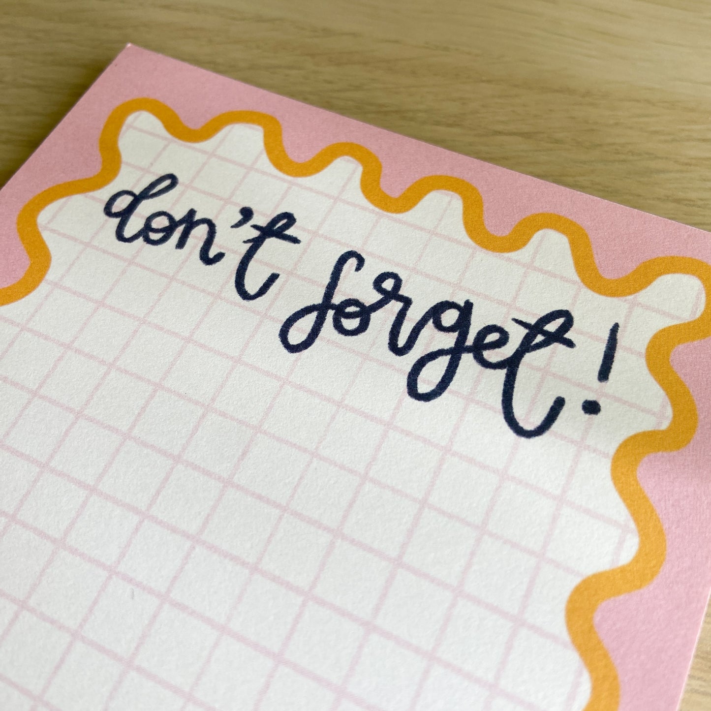 Magnetic "Don't Forget" Pad