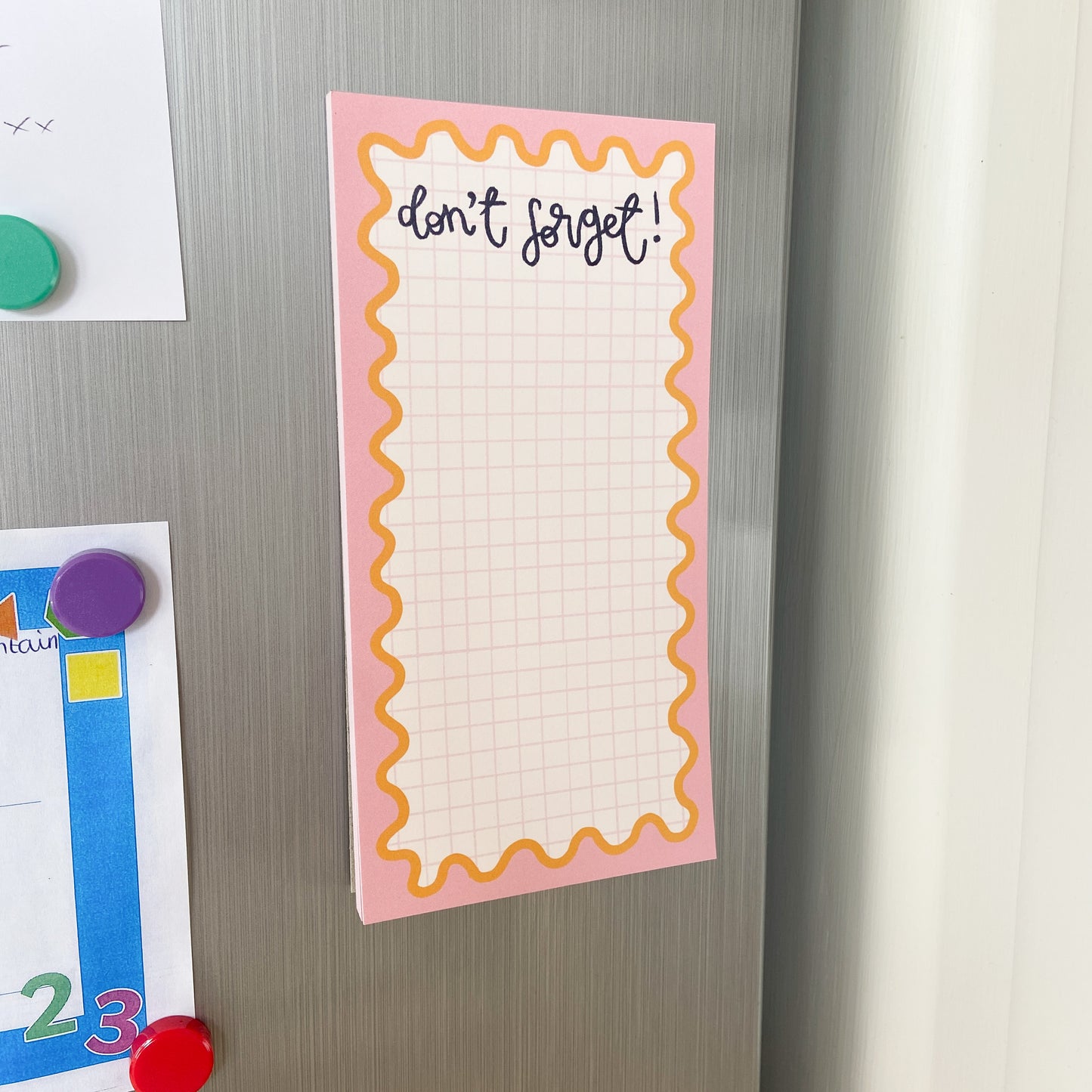 Magnetic "Don't Forget" Pad