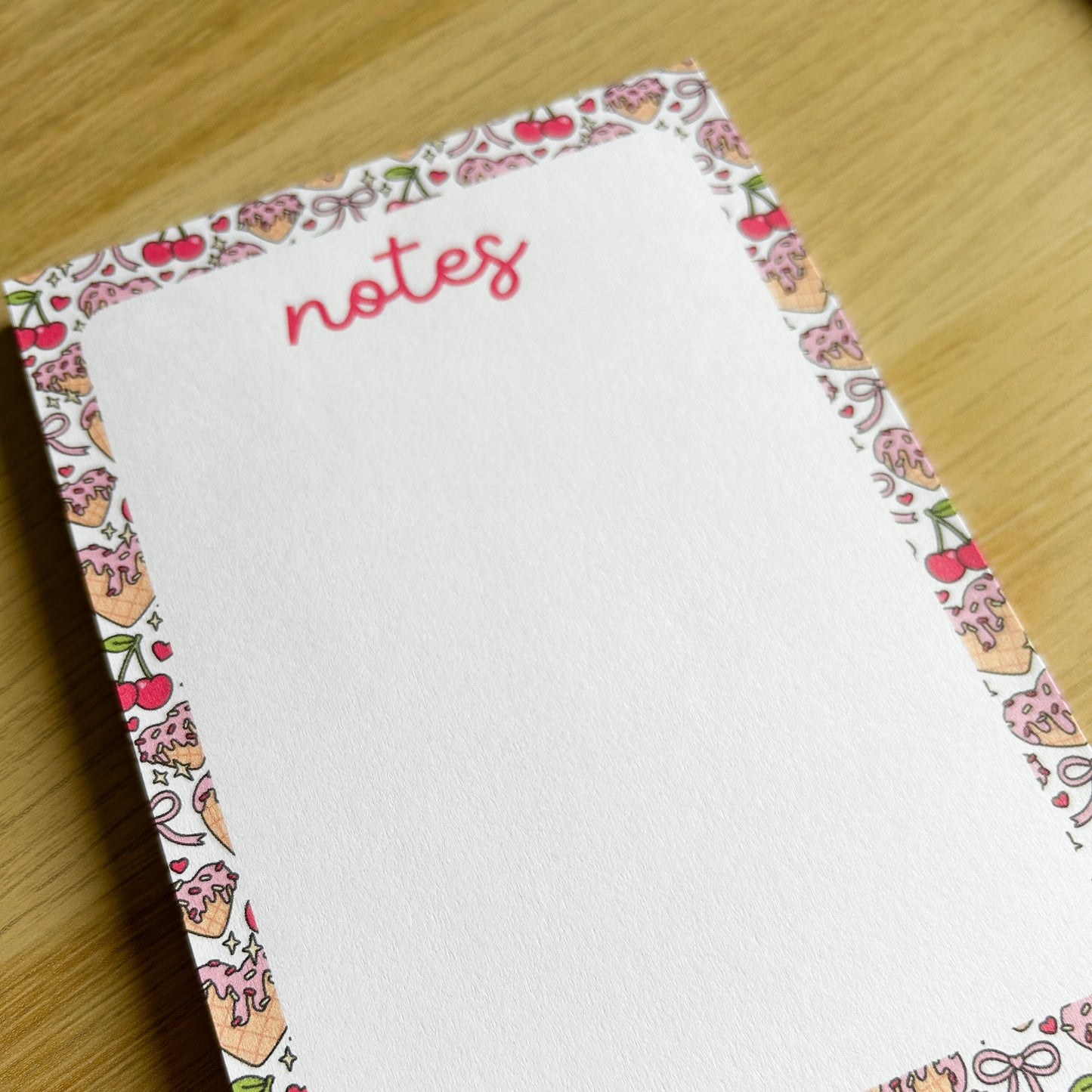 A6 Notepad ~ Sweet Notes Pad