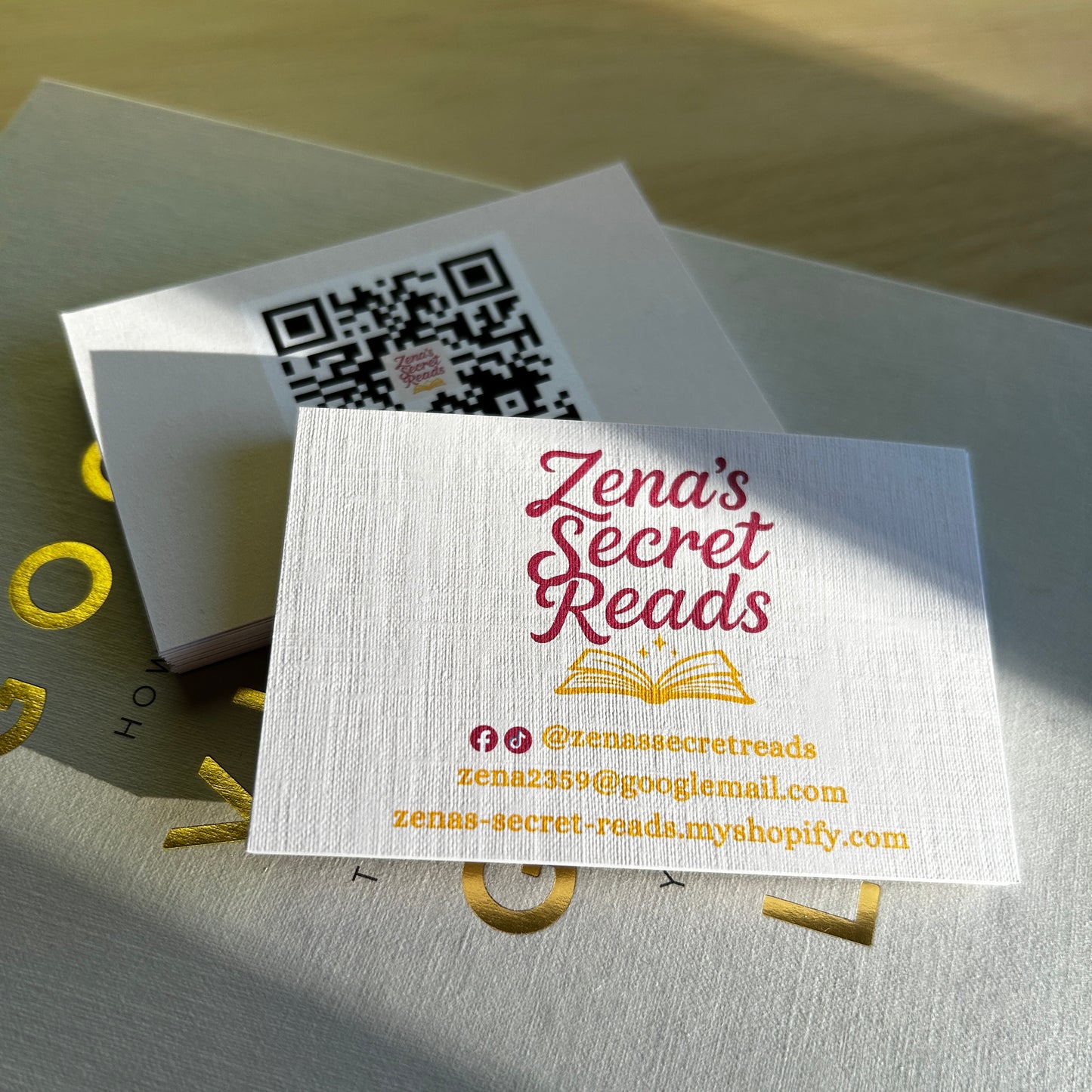 REORDER ~ Business Cards
