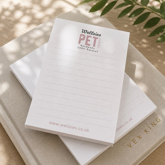 Custom A6 Tear-Off Notepad