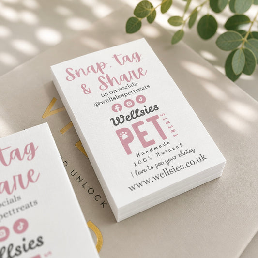 Custom Snap, Tag & Share Cards