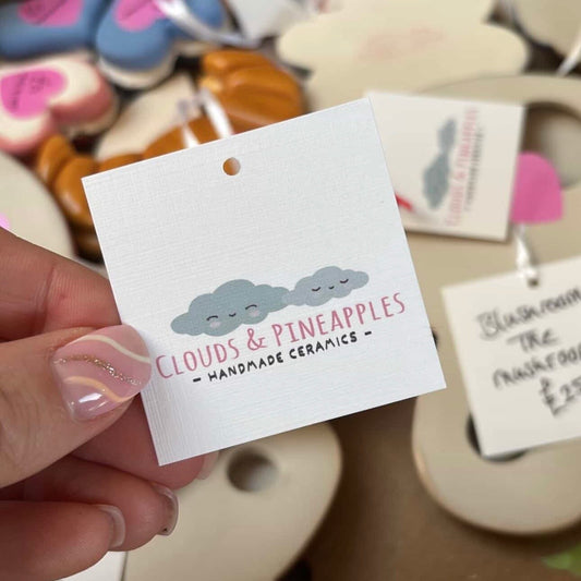 Custom Square Hang Tags
