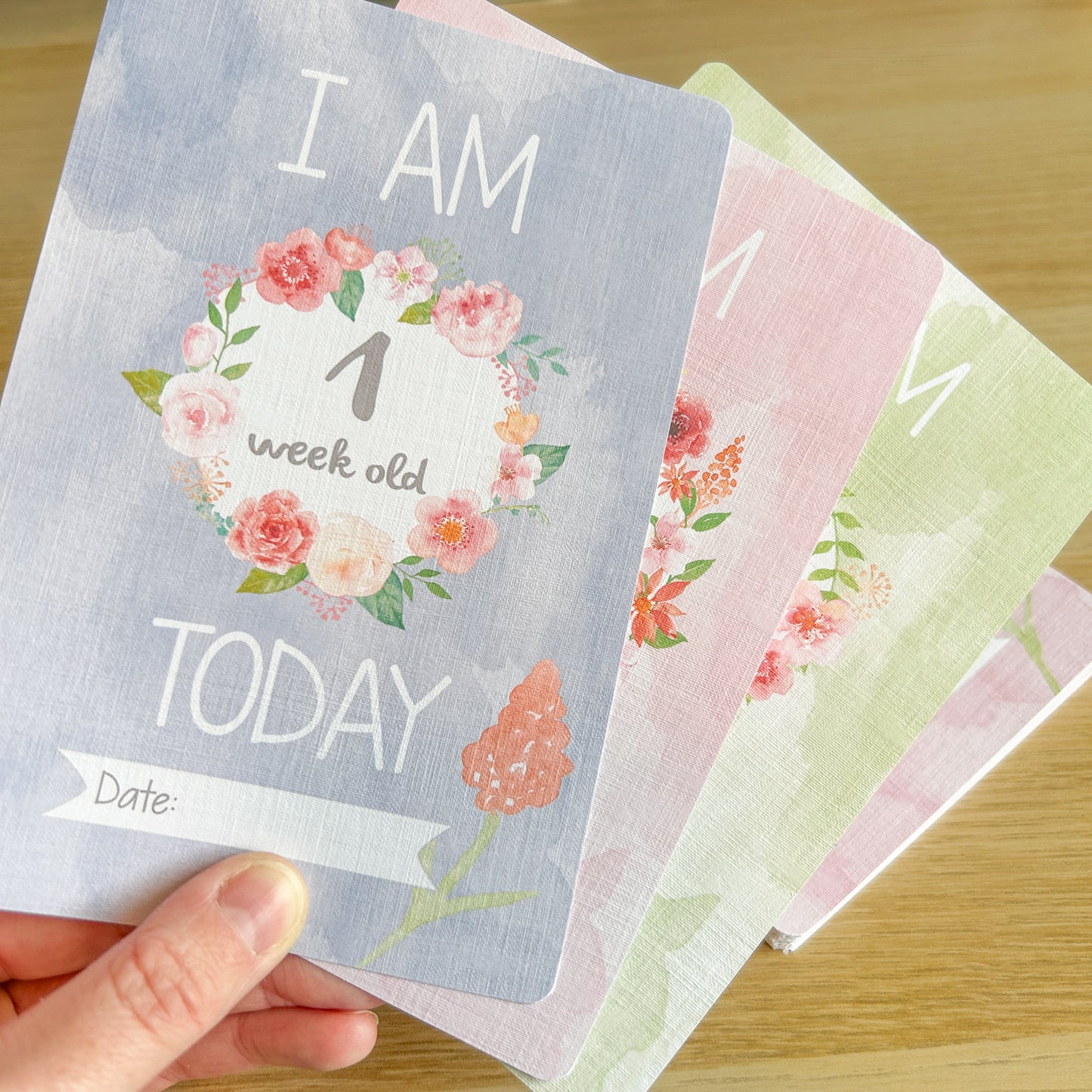 Baby Milestone Cards