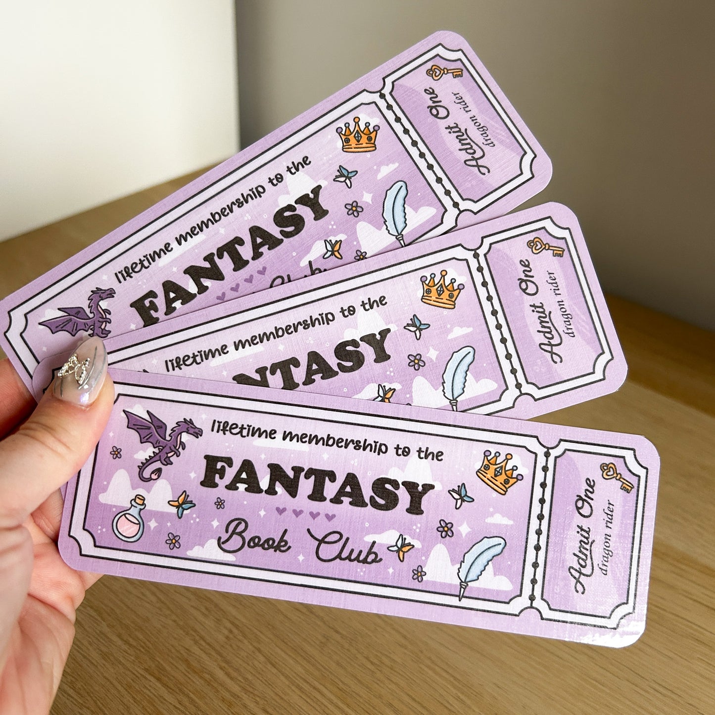 "Fantasy Book Club" Bookmark