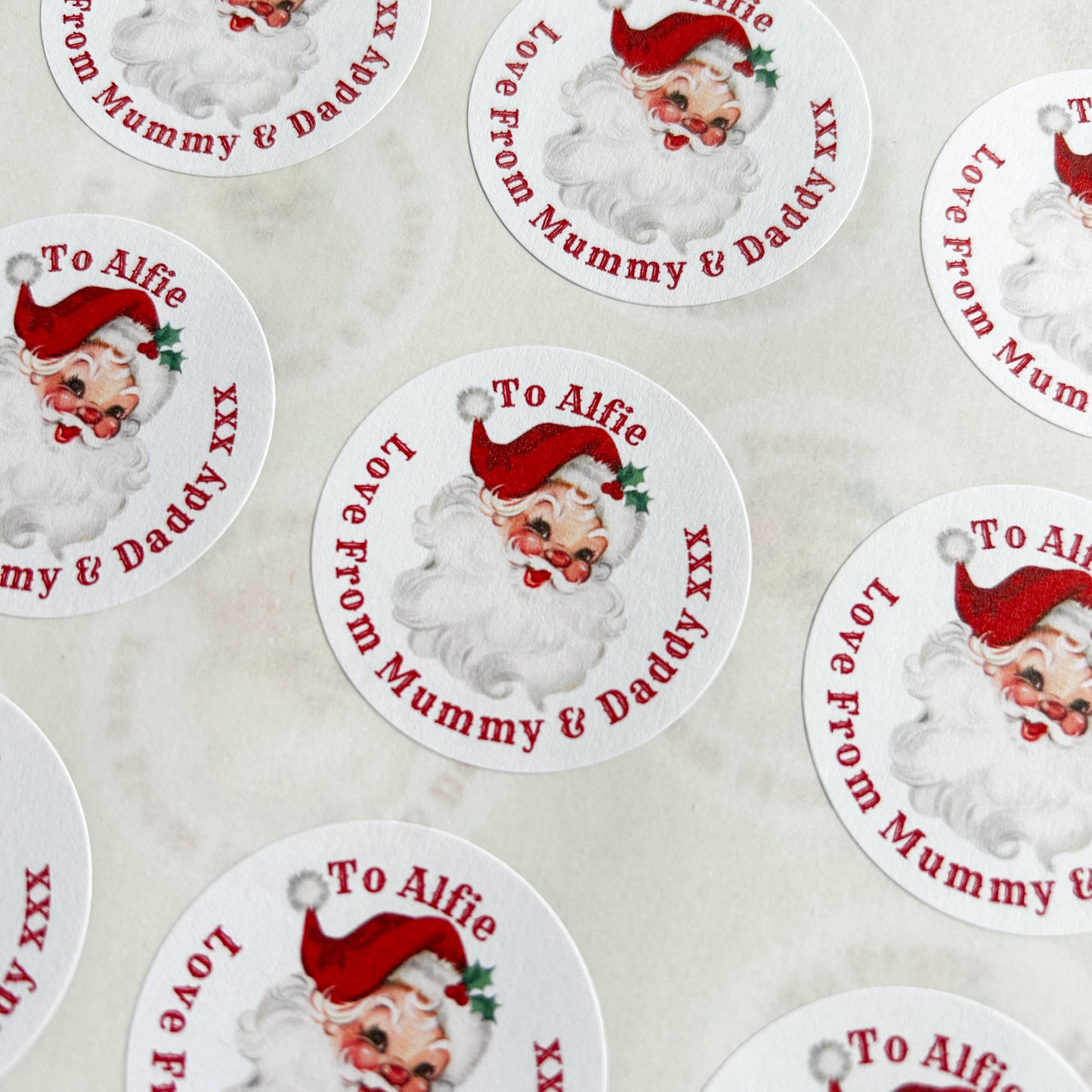 Personalised “Father Christmas” Stickers