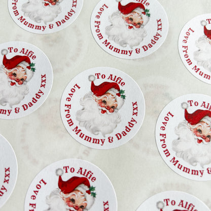 Personalised “Father Christmas” Stickers