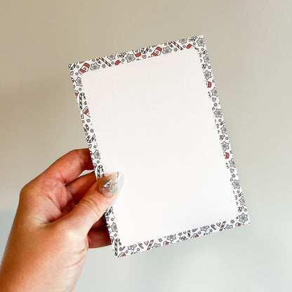 "Merry Little Plans" A6 Notepad