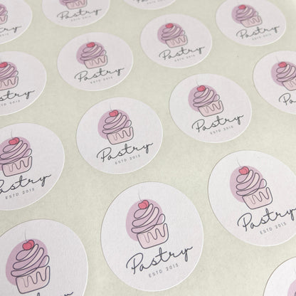 Custom Logo Stickers