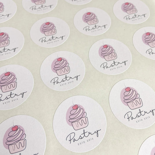 REORDER ~ Custom Logo Stickers