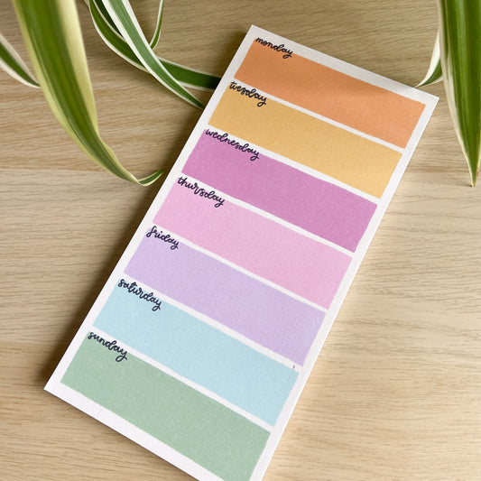 Magnetic Weekly To Do List Pad