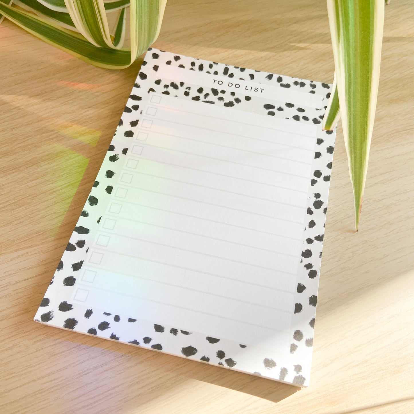 "To Do List" Dalmatian Notepad